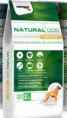 natural dog adulto 22kg + 3 latas de pate